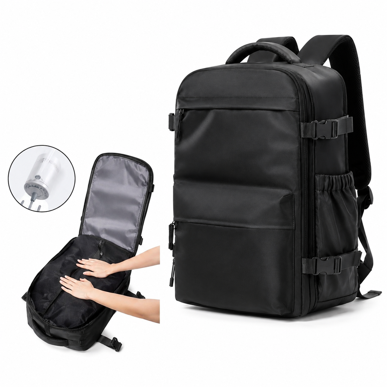 Mochila de compresión al vacio
